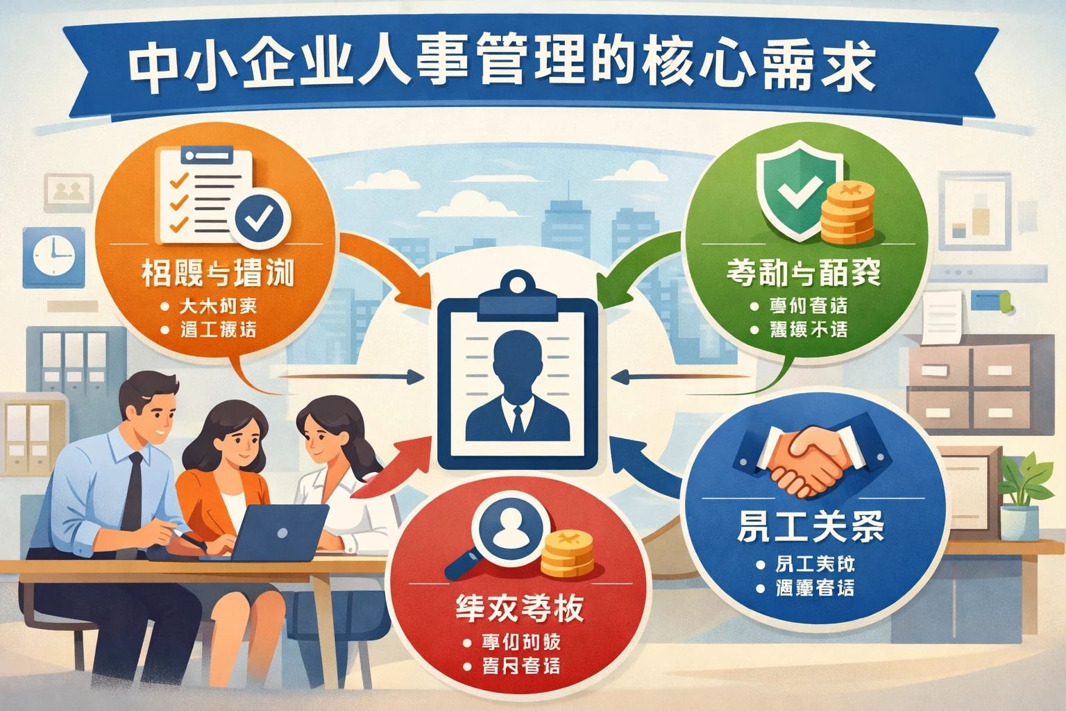 中小企业人事管理的核心需求