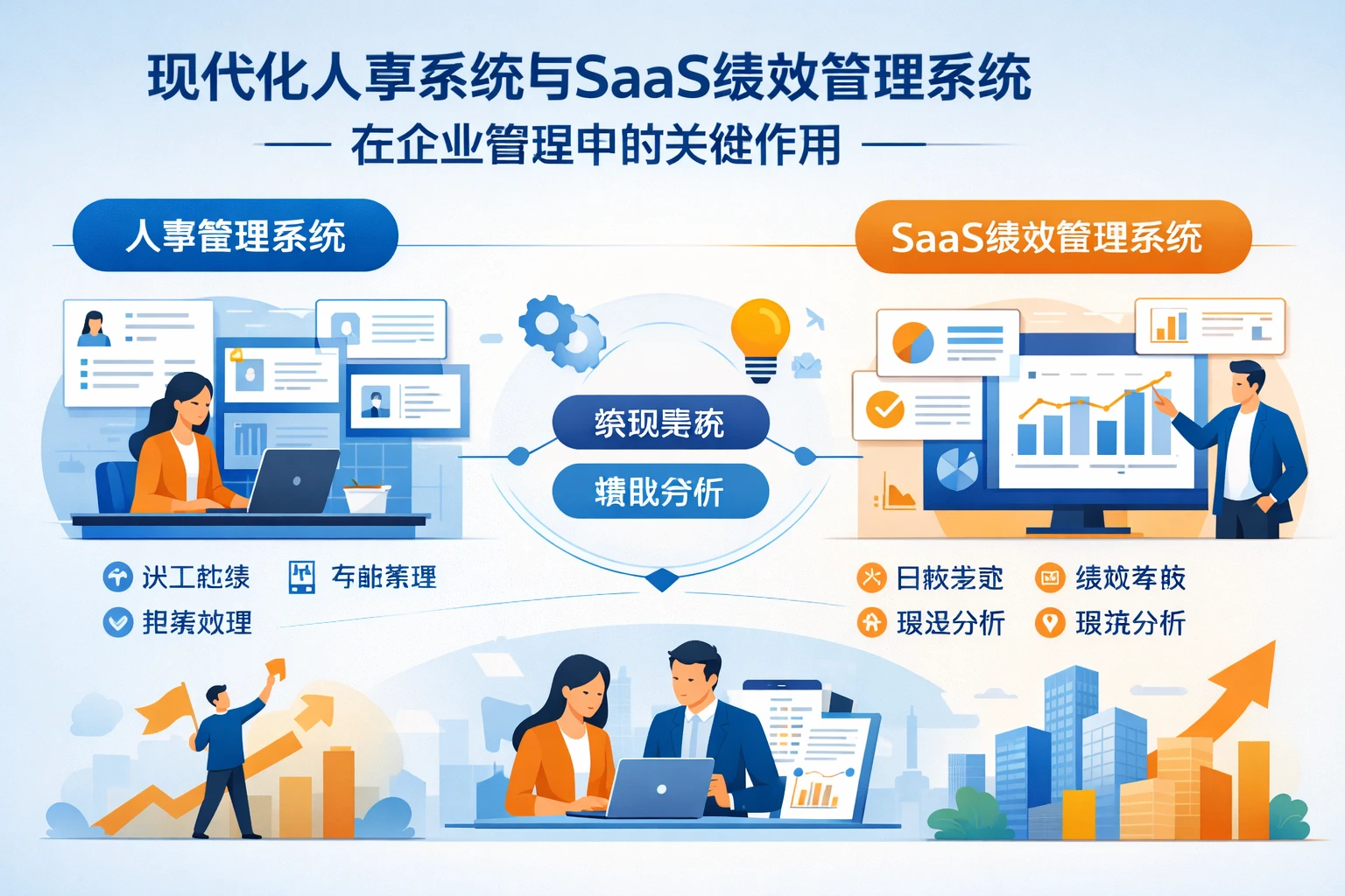 现代化人事系统与SaaS绩效管理系统在企业管理中的关键作用
