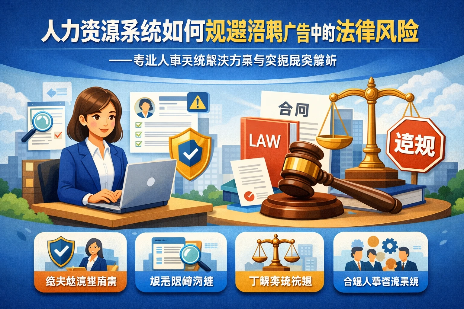 人力资源系统如何规避招聘广告中的法律风险——专业人事系统解决方案与实施服务解析