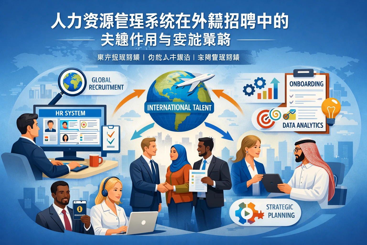 人力资源管理系统在外籍招聘中的关键作用与实施策略