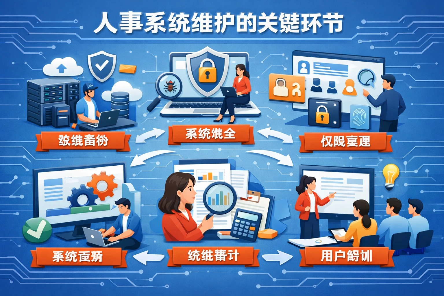 人事系统维护的关键环节