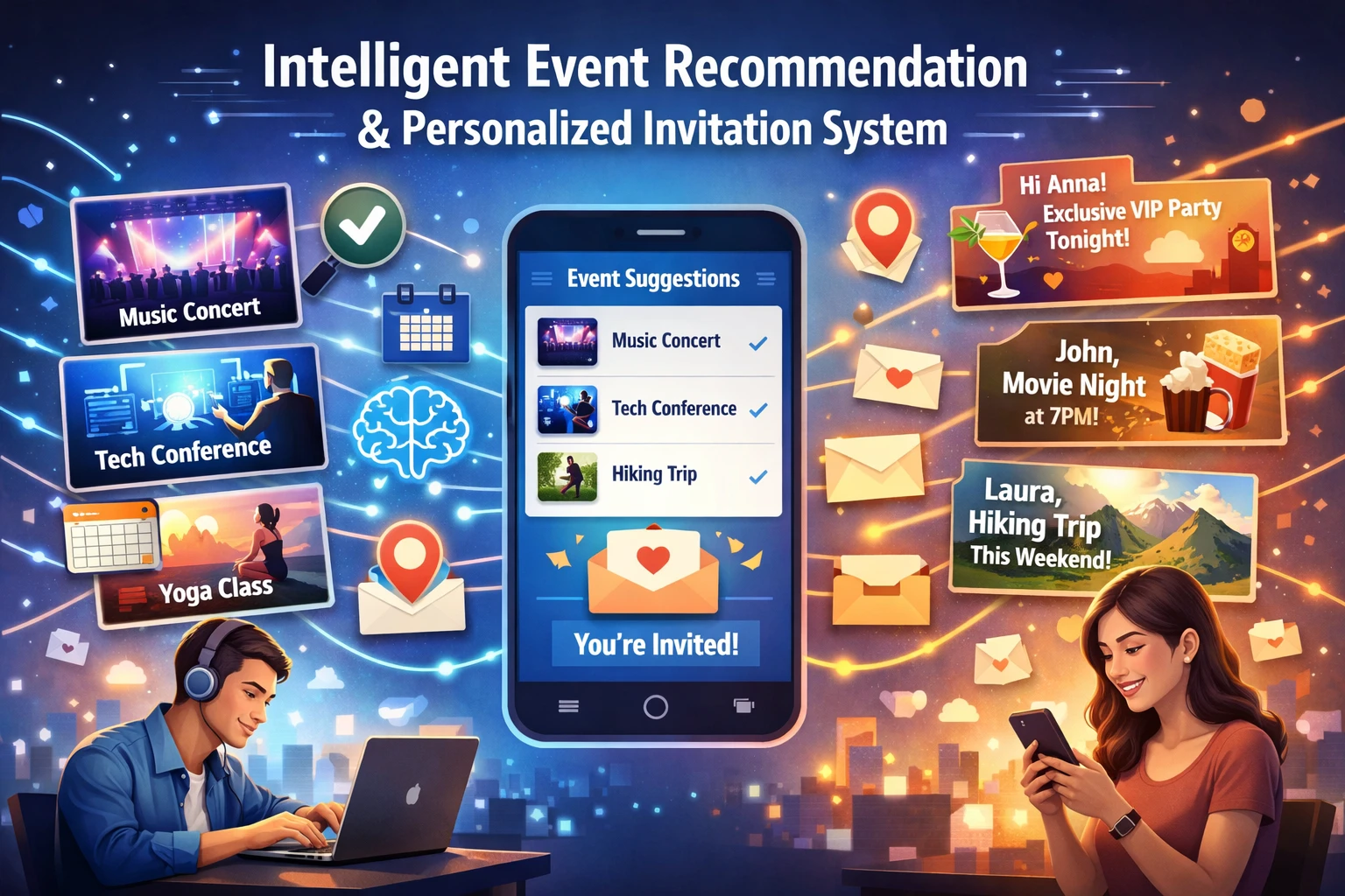 智能活动推荐与个性化邀请系统