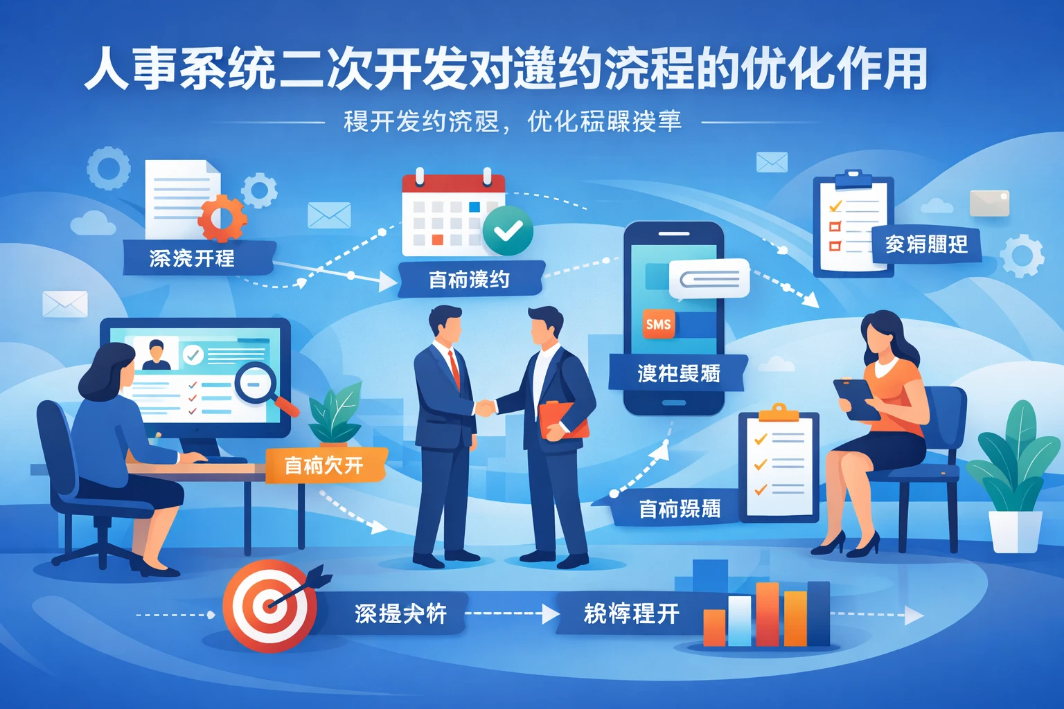 人事系统二次开发对邀约流程的优化作用