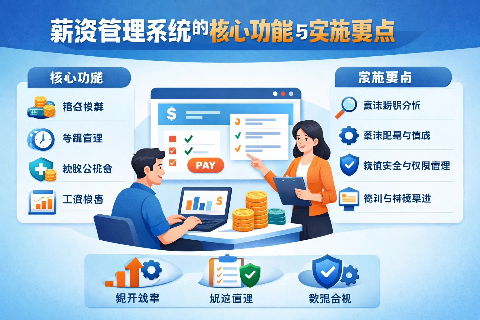 薪资管理系统的核心功能与实施要点