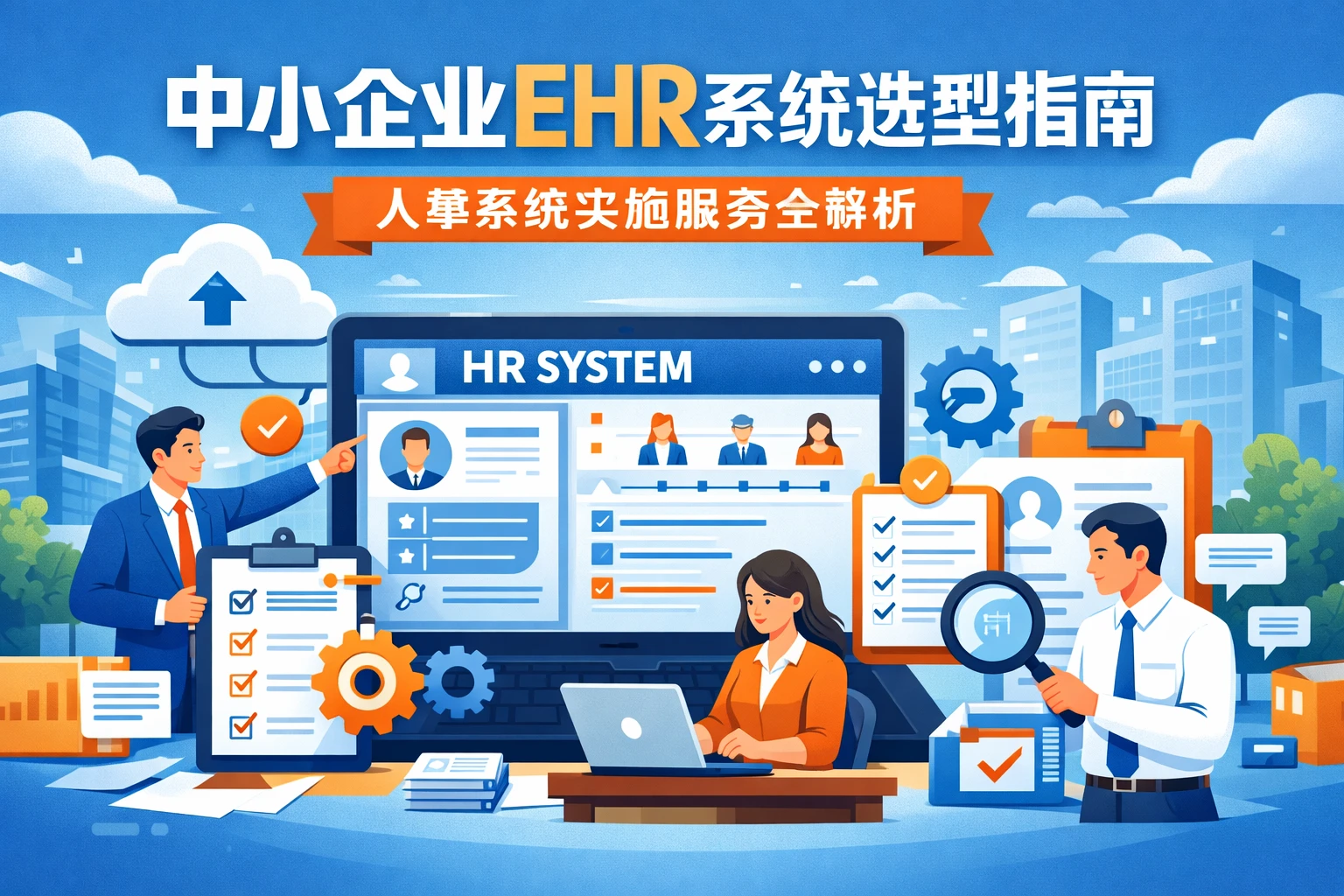 中小企业ehr系统选型指南:人事系统实施服务全解析