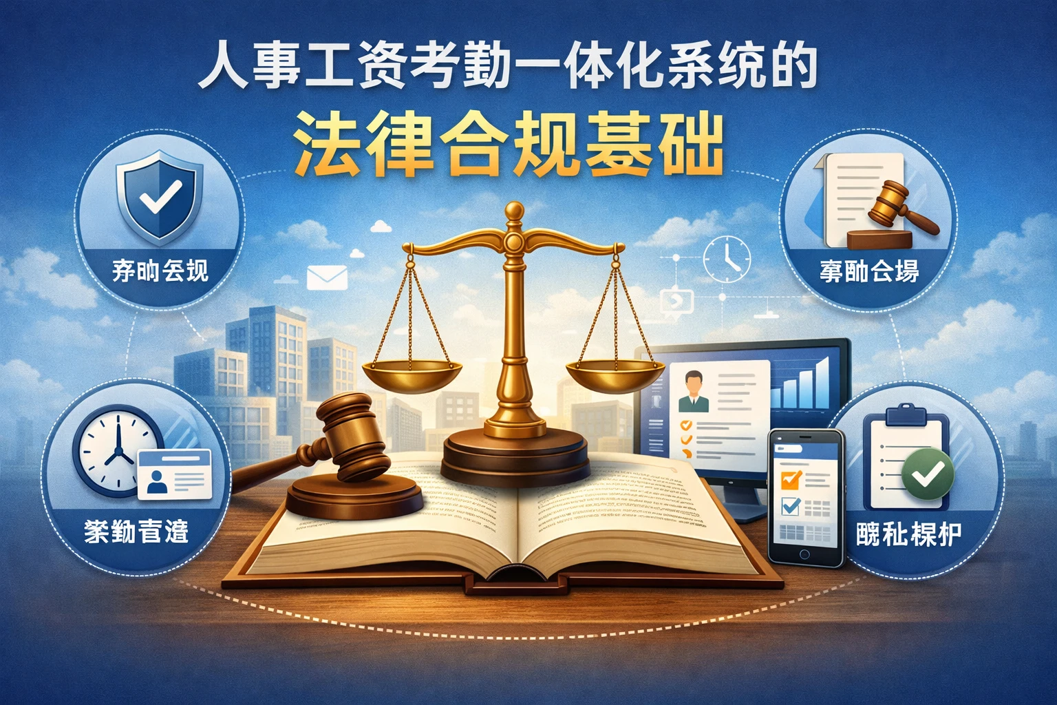 人事工资考勤一体化系统的法律合规基础