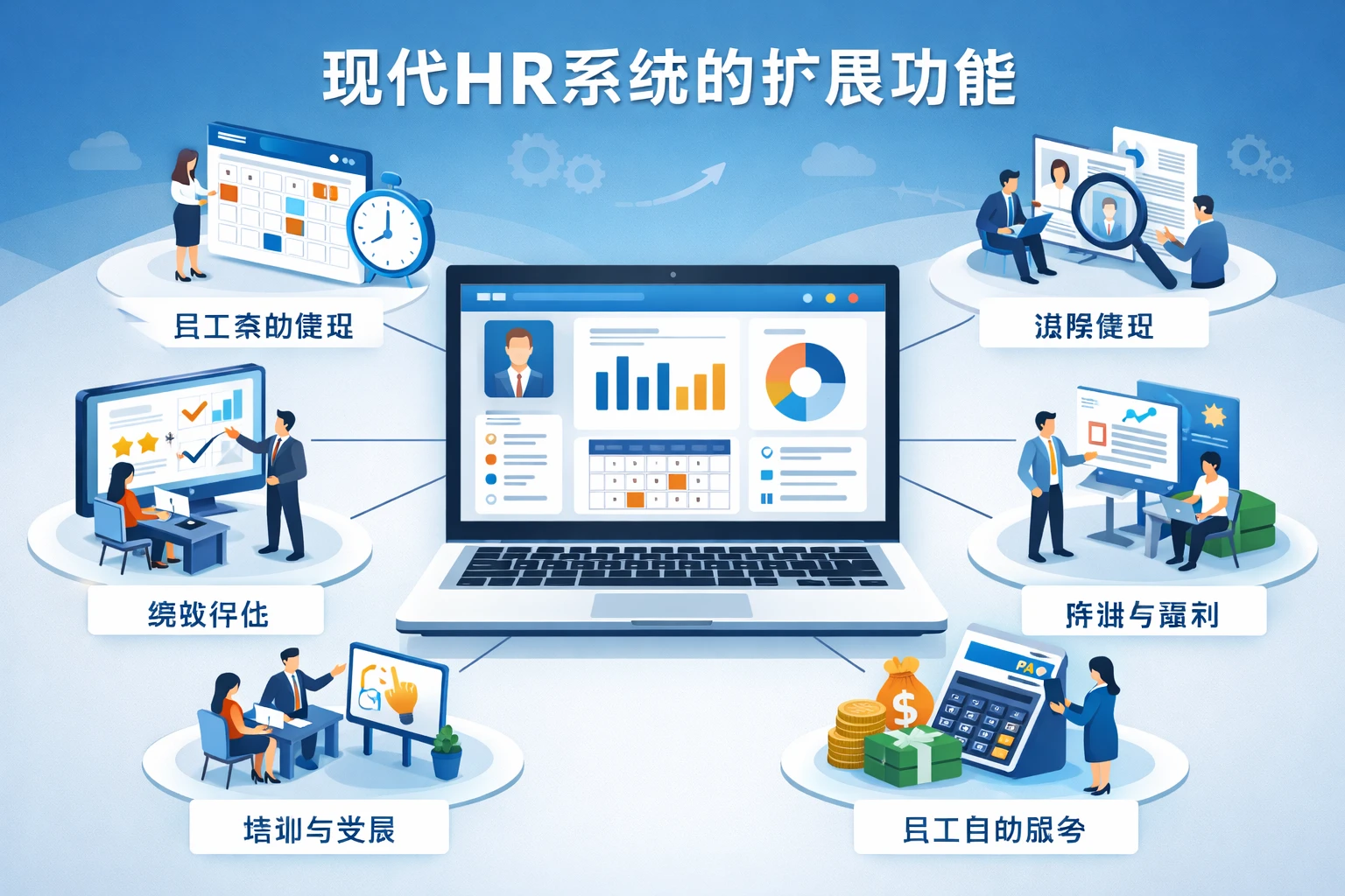 现代HR系统的扩展功能
