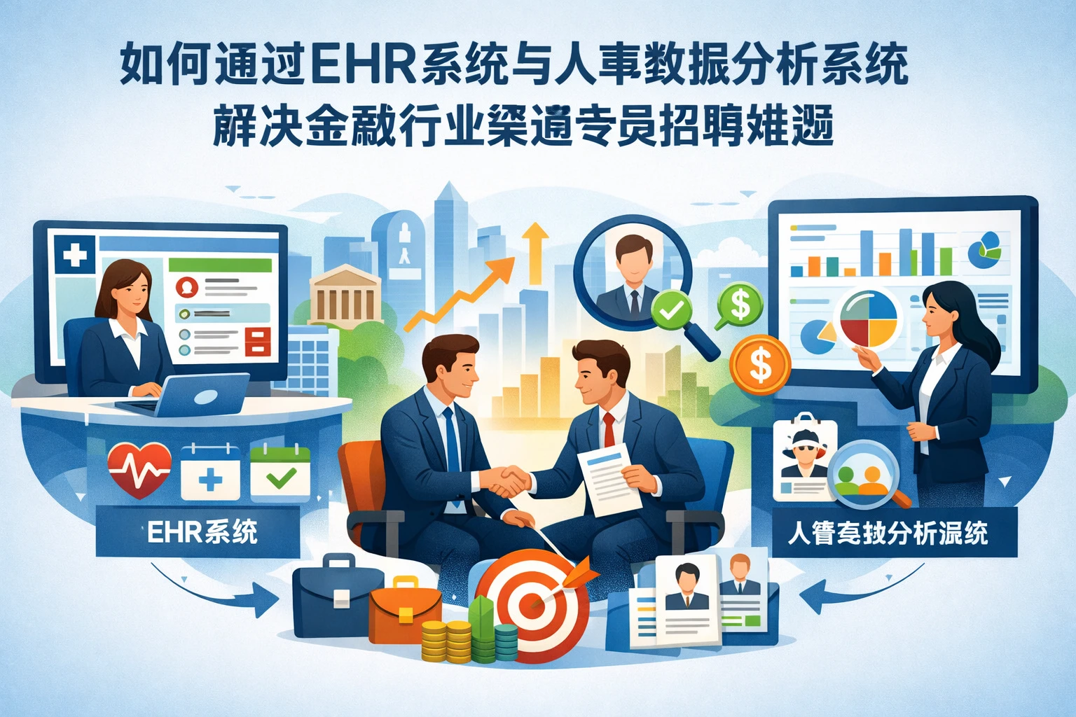 如何通过EHR系统与人事数据分析系统解决金融行业渠道专员招聘难题