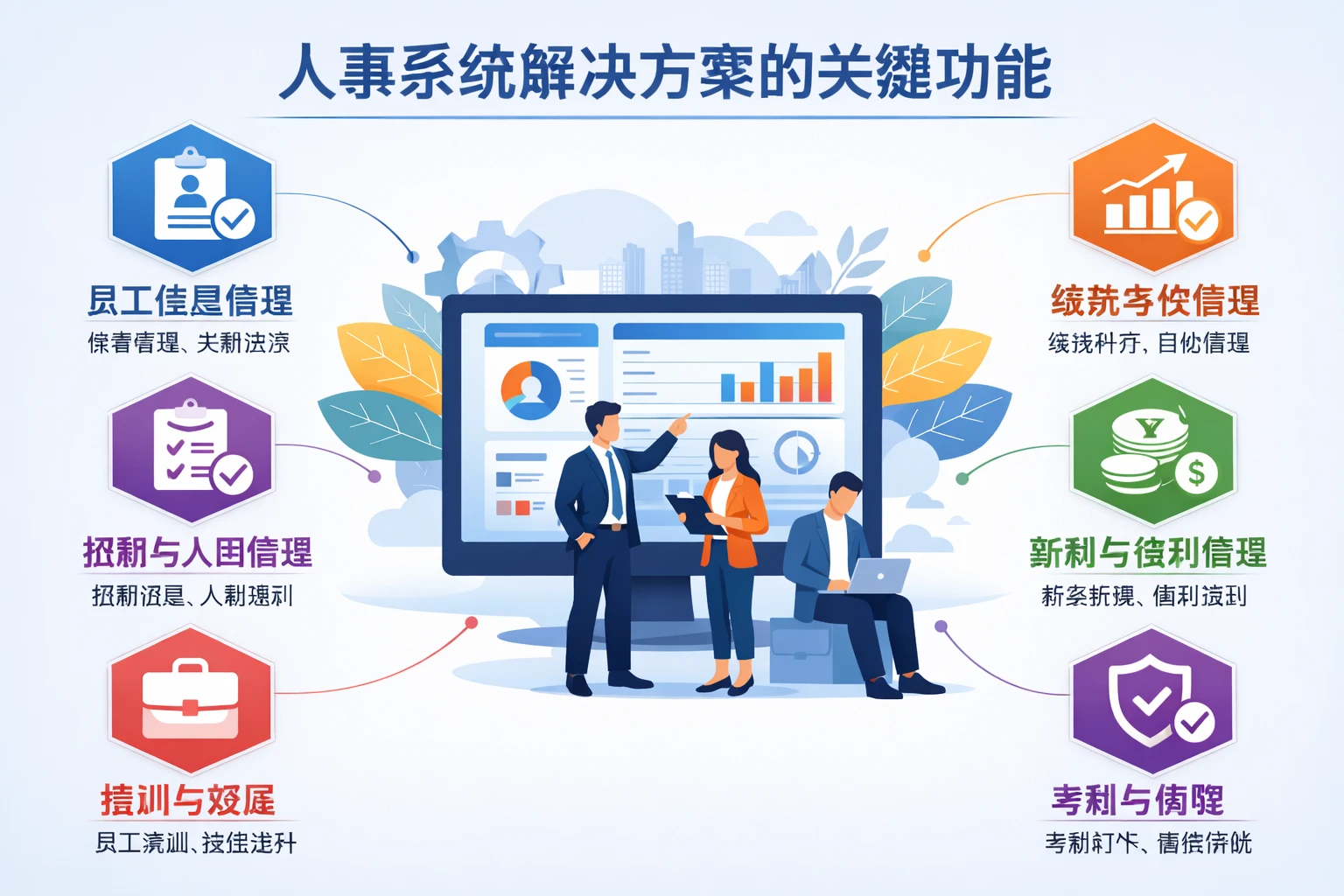 人事系统解决方案的关键功能