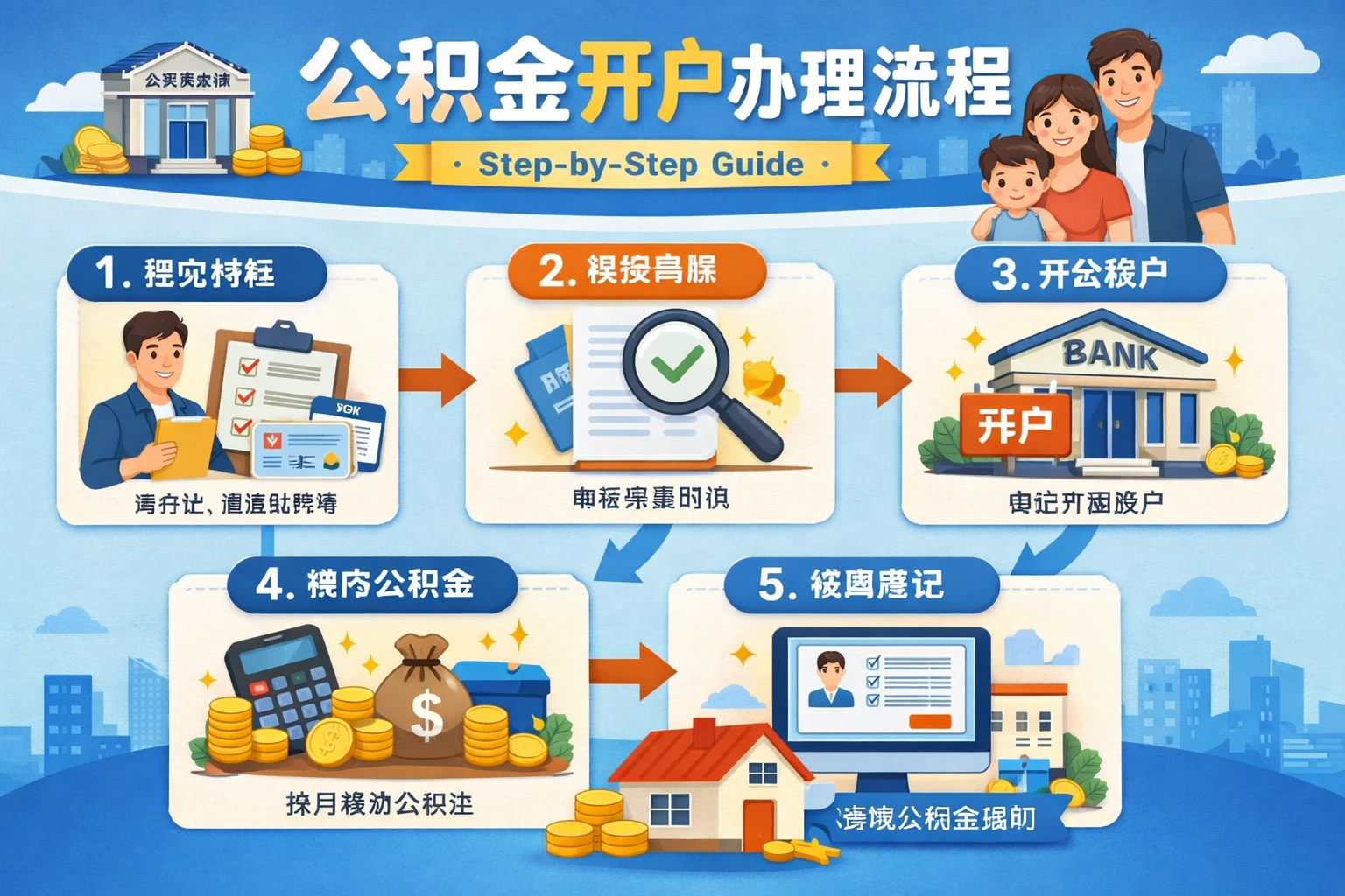 公积金开户办理流程