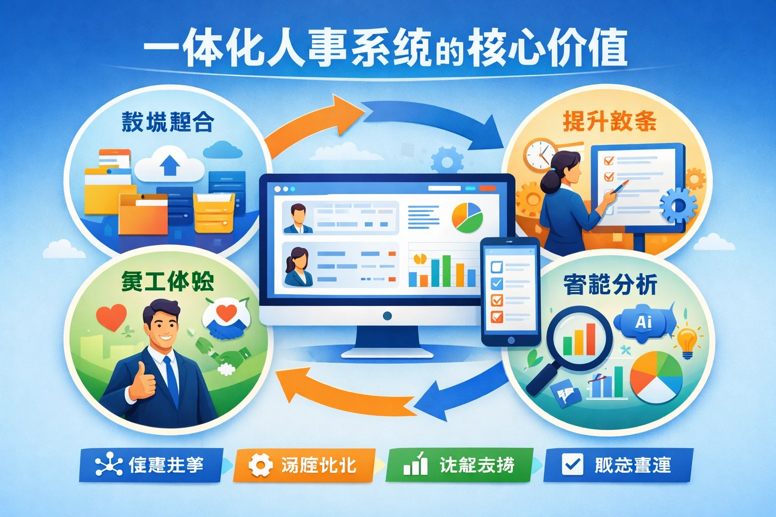 一体化人事系统的核心价值