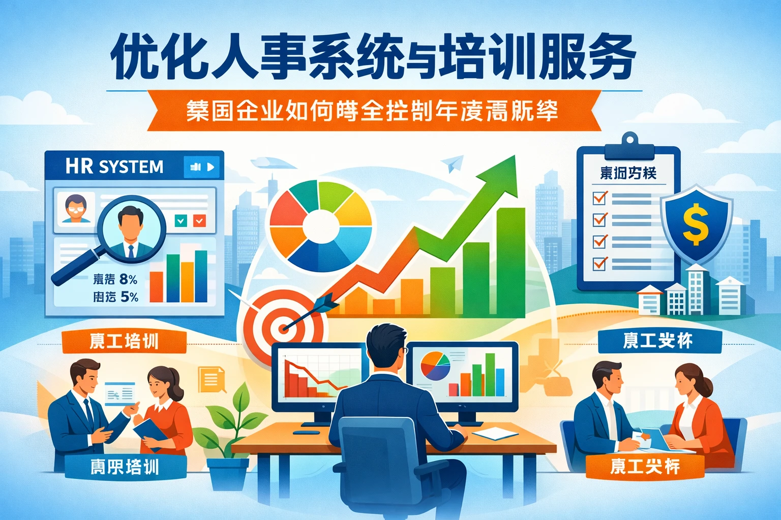 优化人事系统与培训服务：集团企业如何精准控制年度离职率