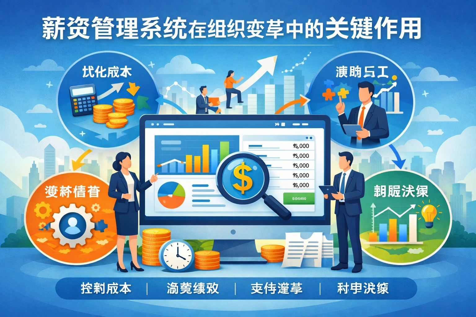 薪资管理系统在组织变革中的关键作用