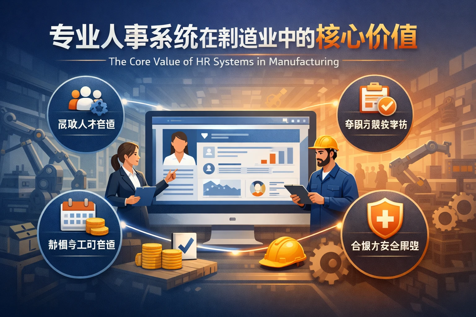 专业人事系统在制造业中的核心价值