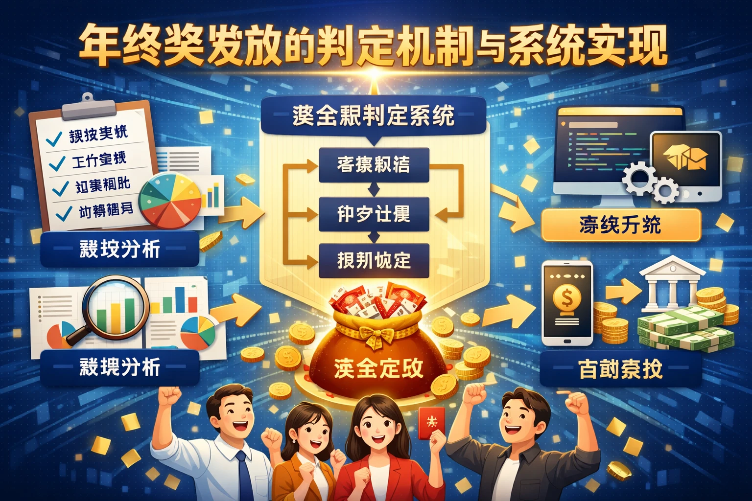 年终奖发放的判定机制与系统实现