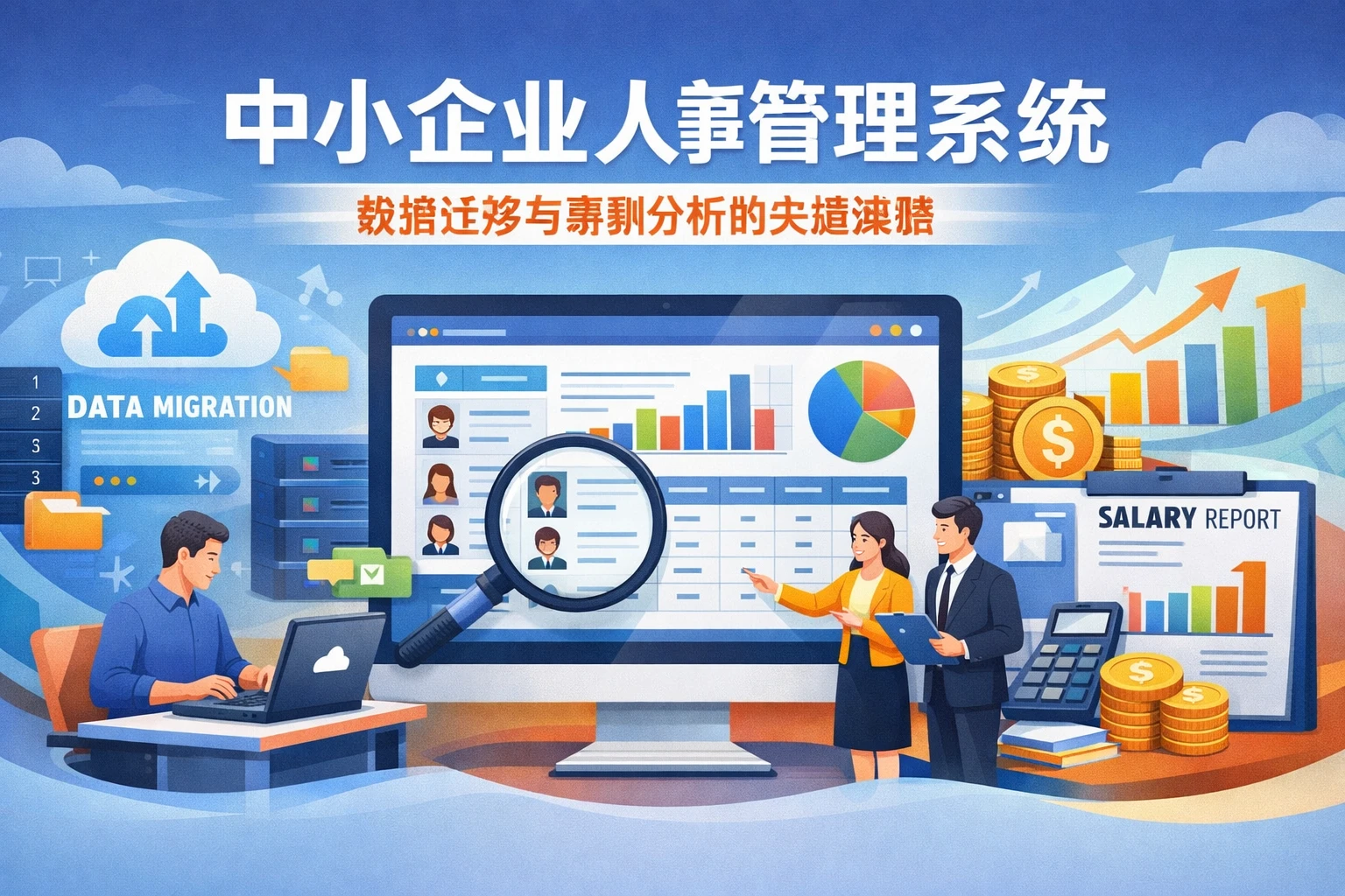 中小企业人事管理系统：数据迁移与薪酬分析的关键策略