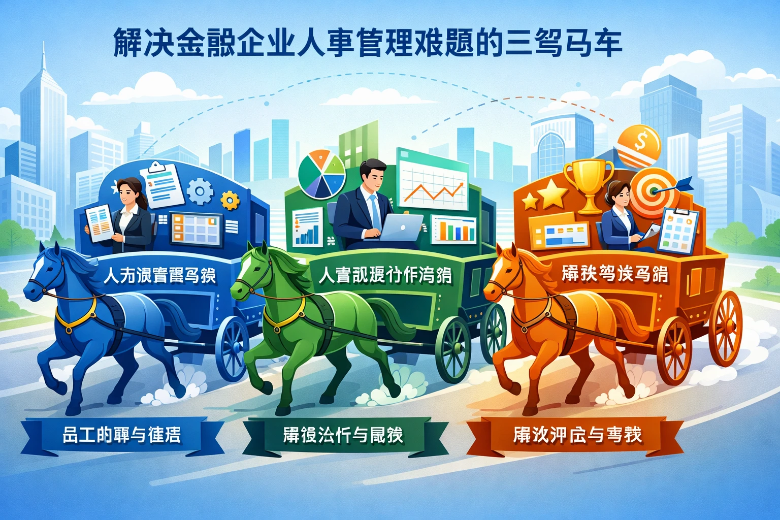 人力资源管理系统、人事数据分析系统与绩效考核系统：解决金融企业人事管理难题的三驾马车