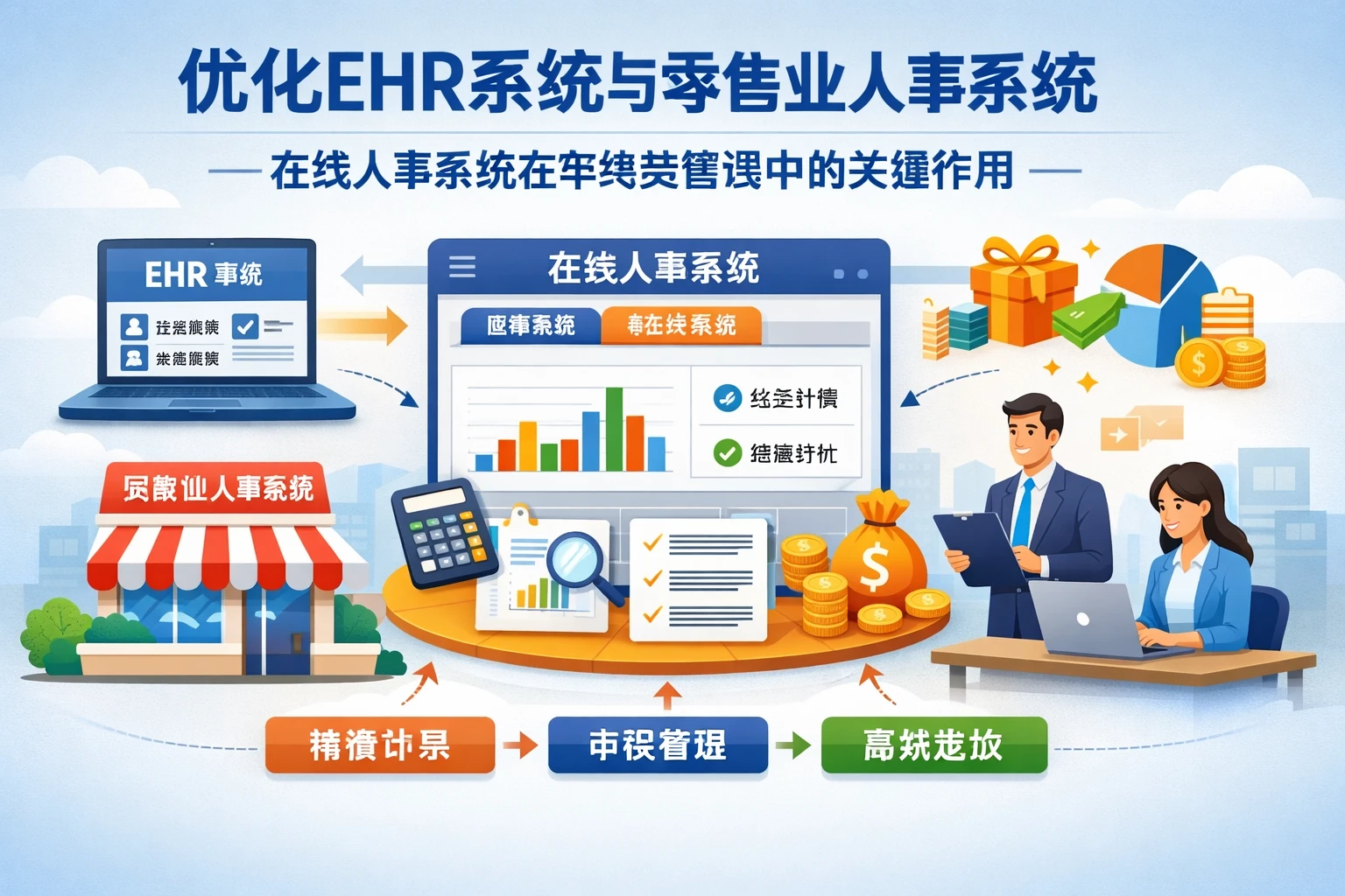 优化ehr系统与零售业人事系统：在线人事系统在年终奖管理中的关键作用