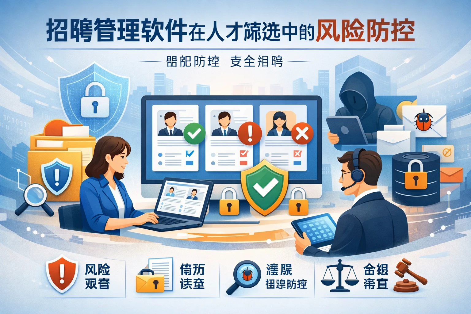 招聘管理软件在人才筛选中的风险防控