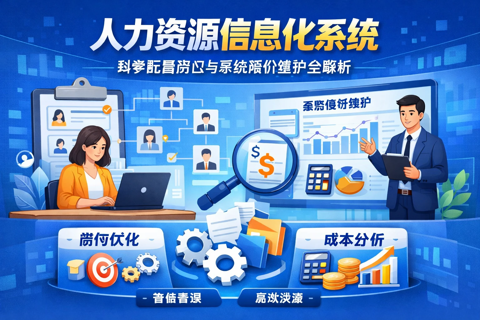 人力资源信息化系统：科学配置岗位与系统报价维护全解析