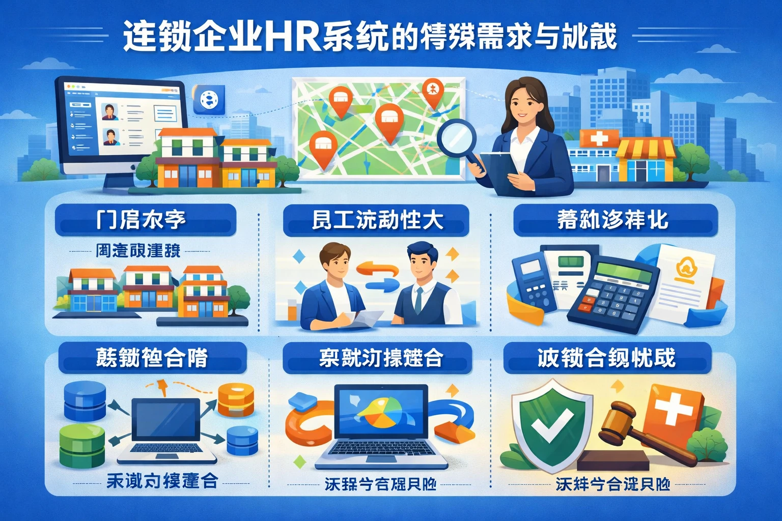 连锁企业HR系统的特殊需求与挑战