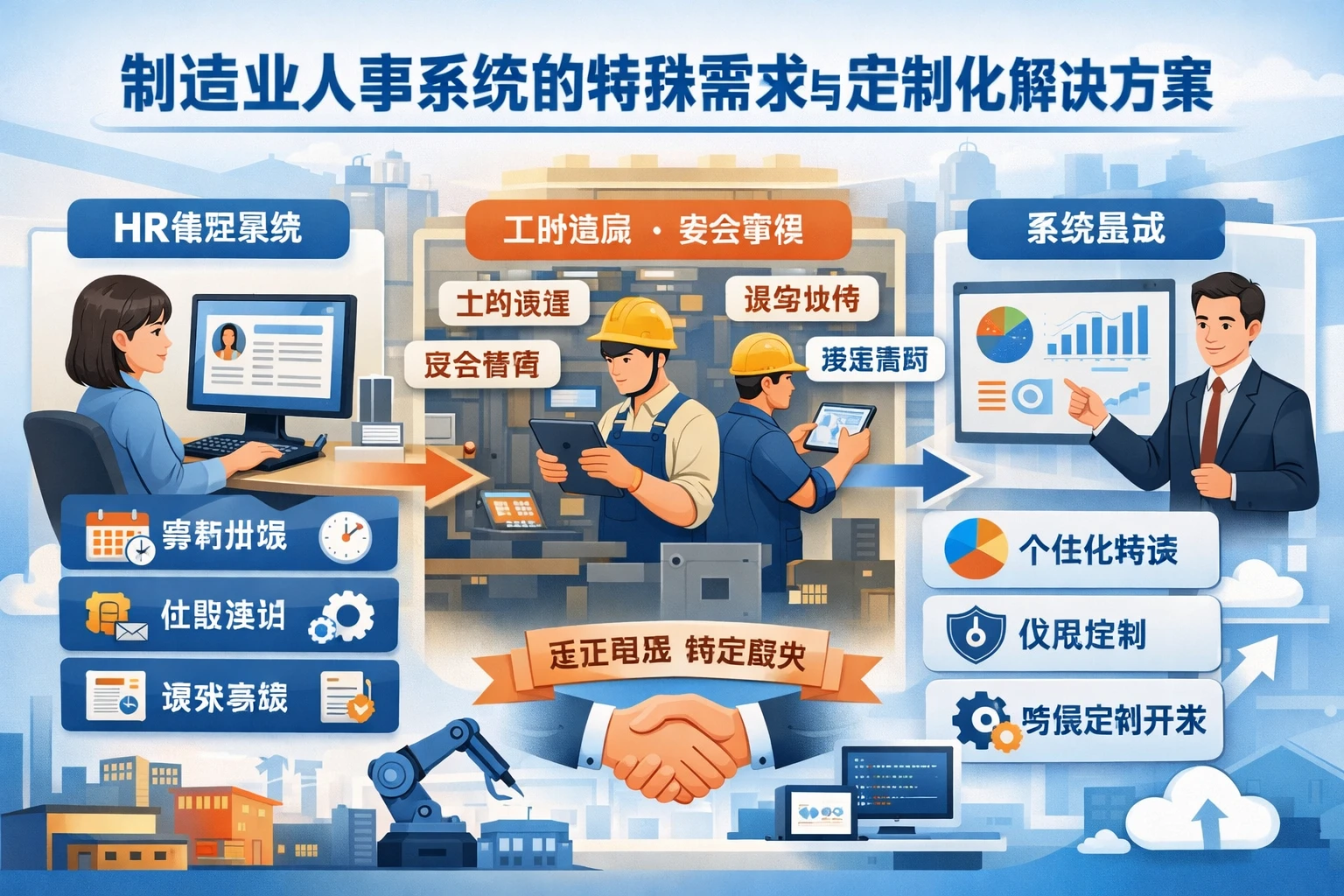 制造业人事系统的特殊需求与定制化解决方案