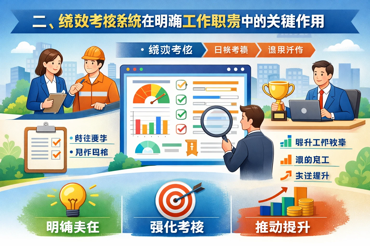 二、绩效考核系统在明确工作职责中的关键作用