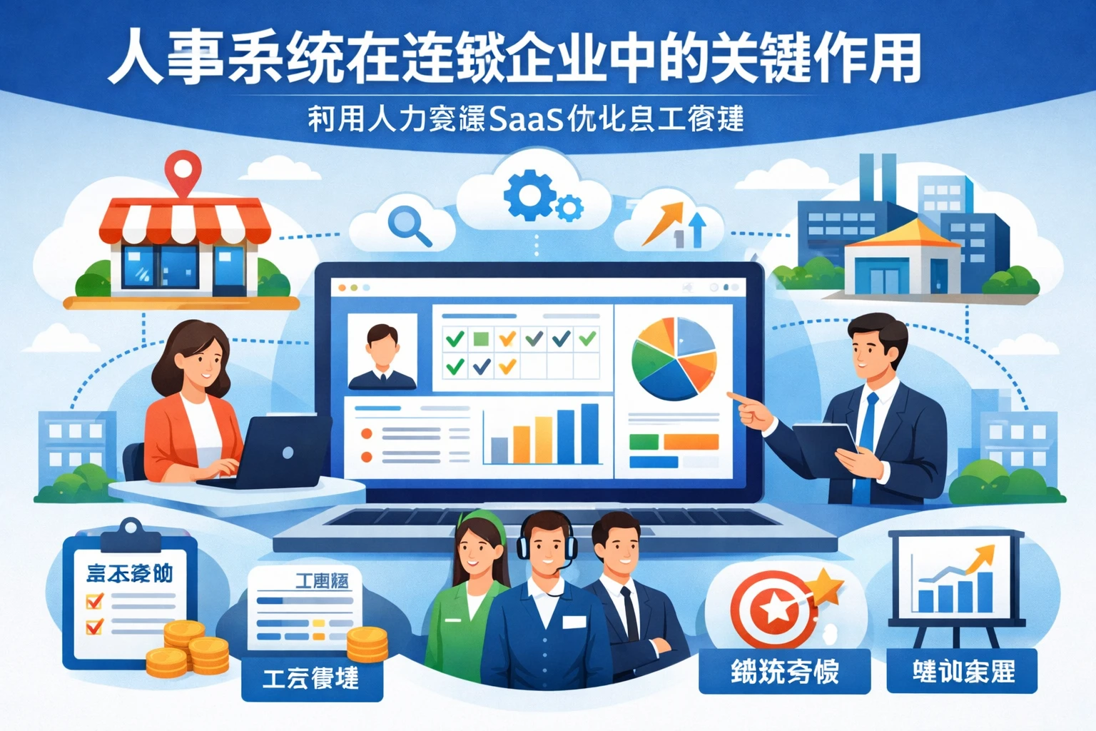 人事系统在连锁企业中的关键作用:利用人力资源SaaS优化员工管理