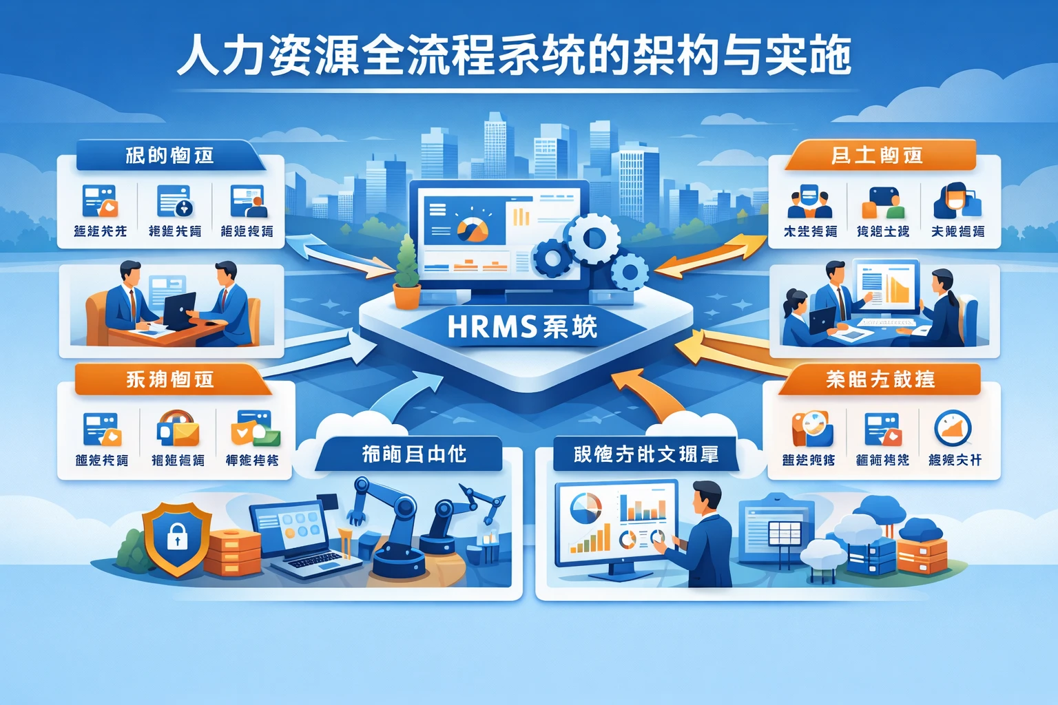 人力资源全流程系统的架构与实施