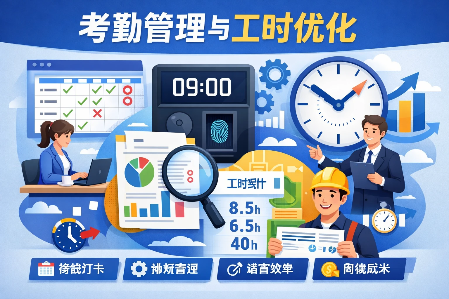 考勤管理与工时优化