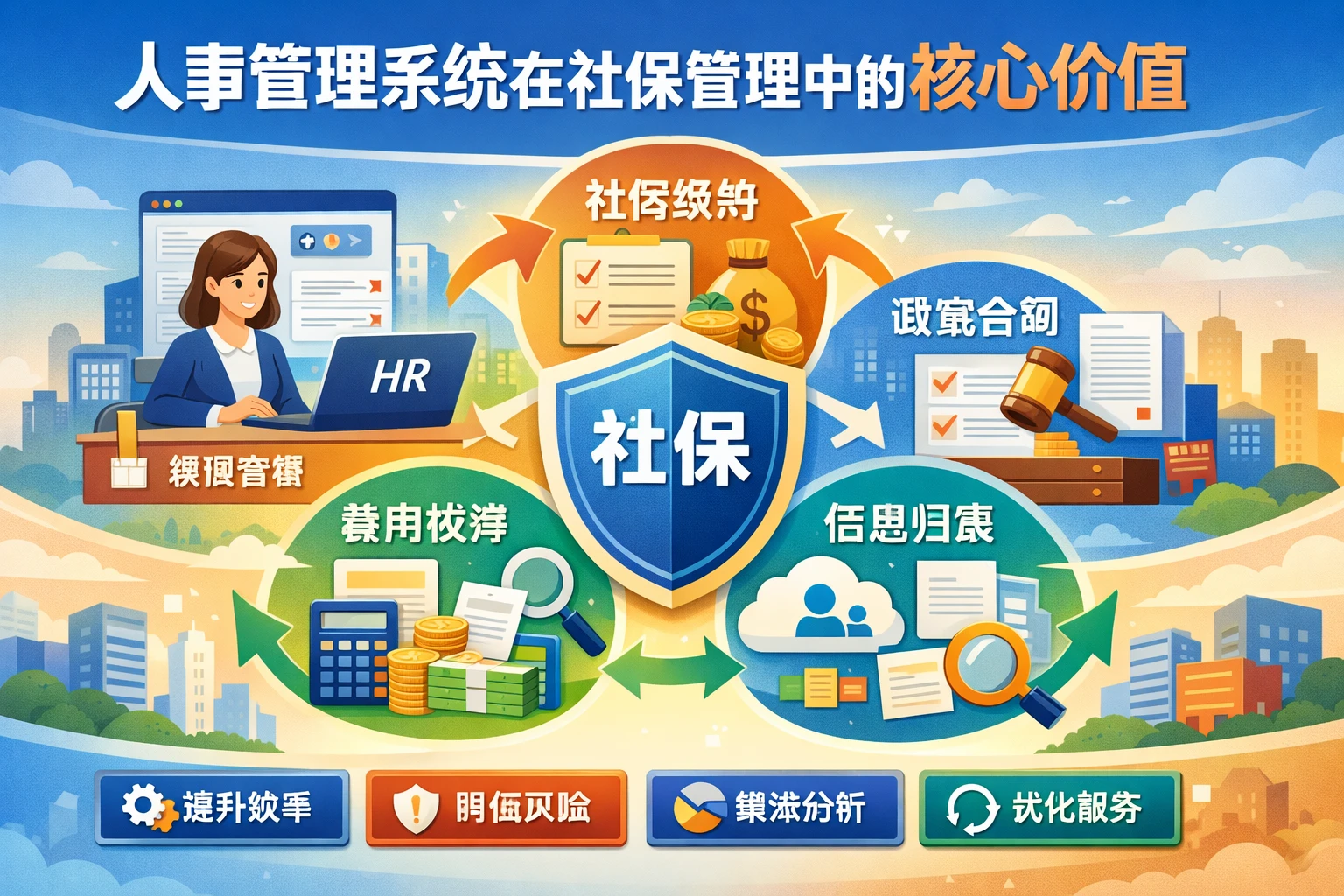人事管理系统在社保管理中的核心价值