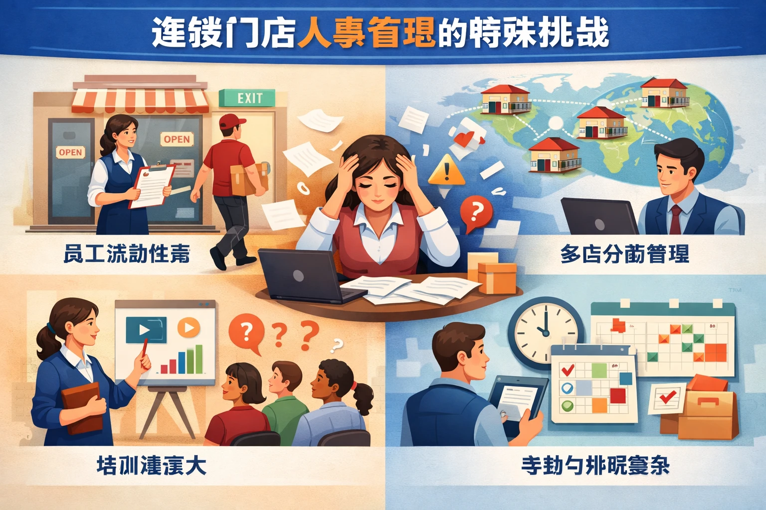 连锁门店人事管理的特殊挑战