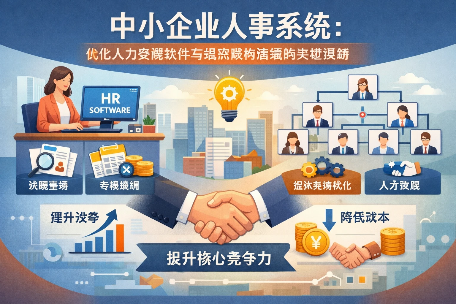 中小企业人事系统：优化人力资源软件与组织架构管理的关键策略