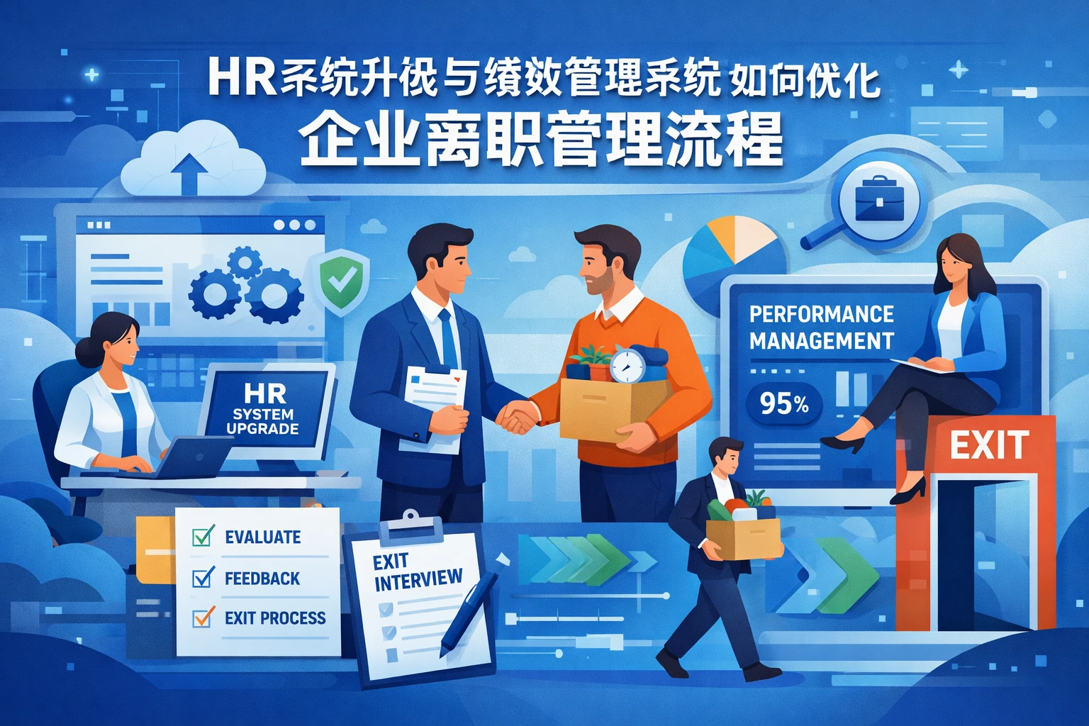 HR系统升级与绩效管理系统如何优化企业离职管理流程