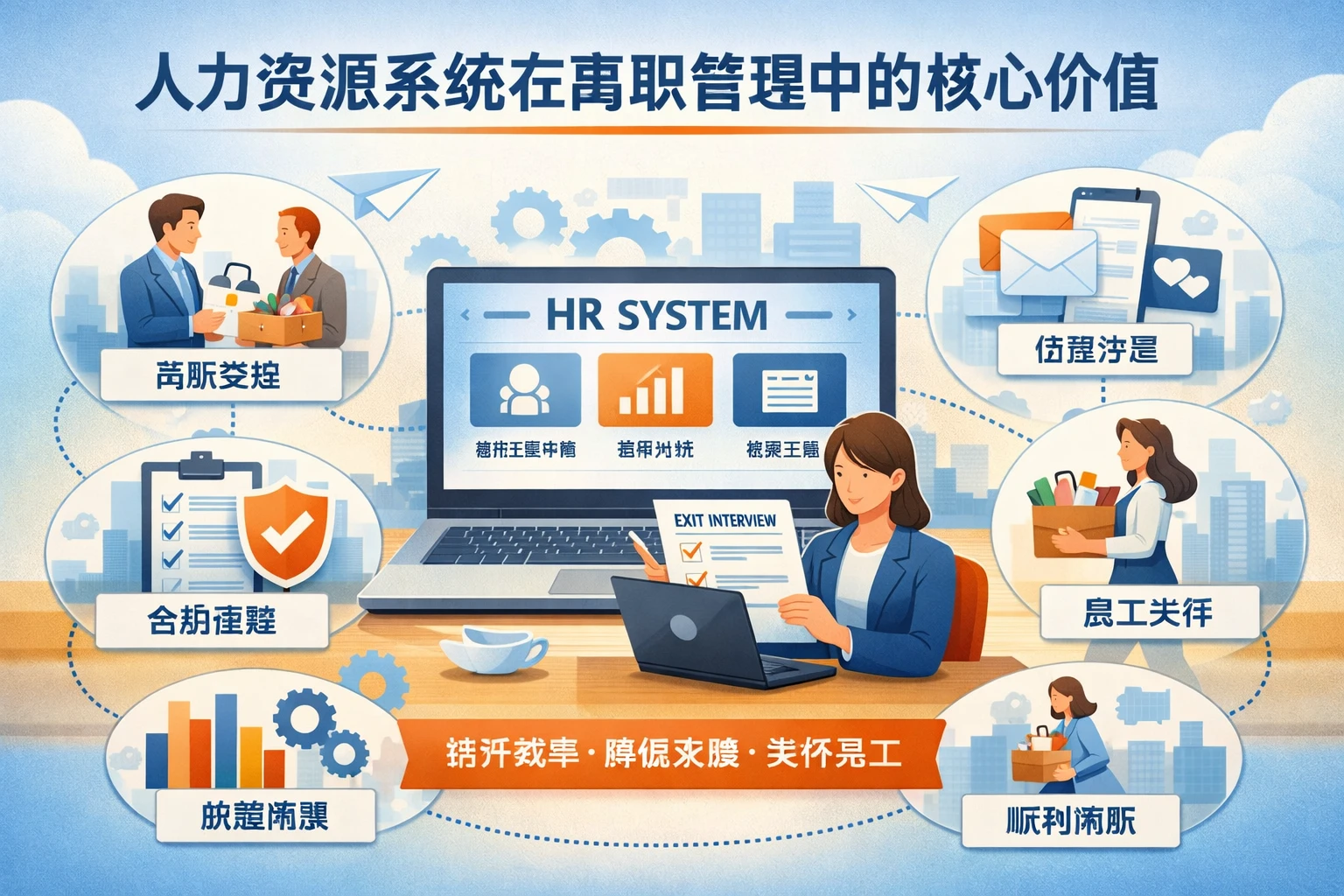 人力资源系统在离职管理中的核心价值
