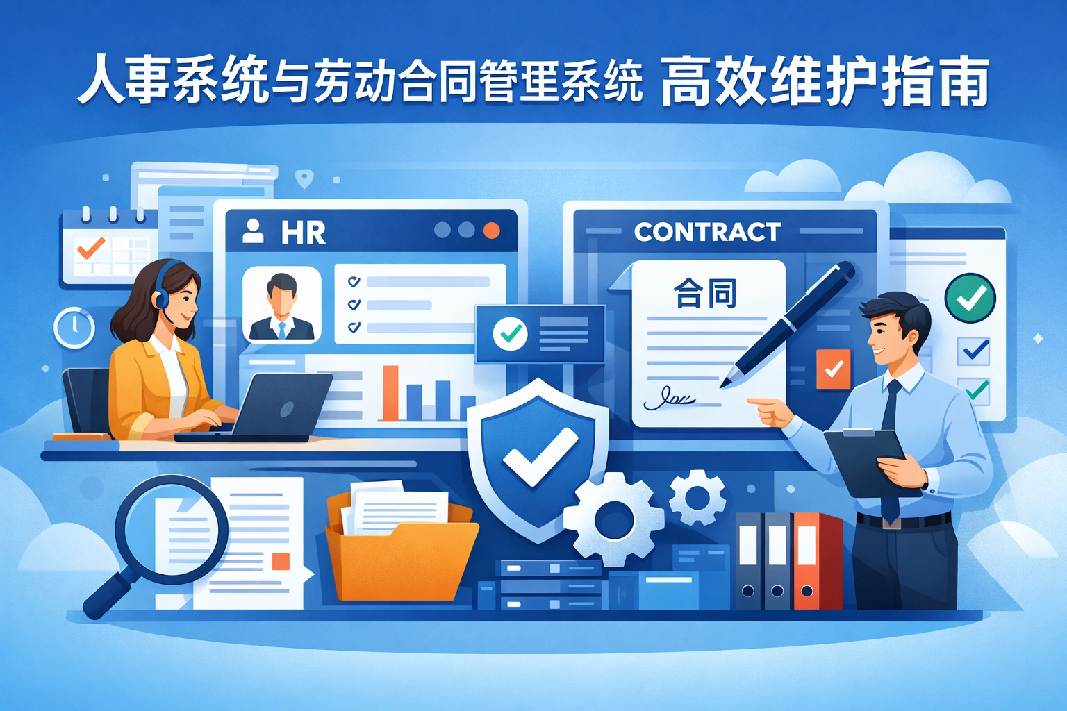 人事系统与劳动合同管理系统的高效维护指南