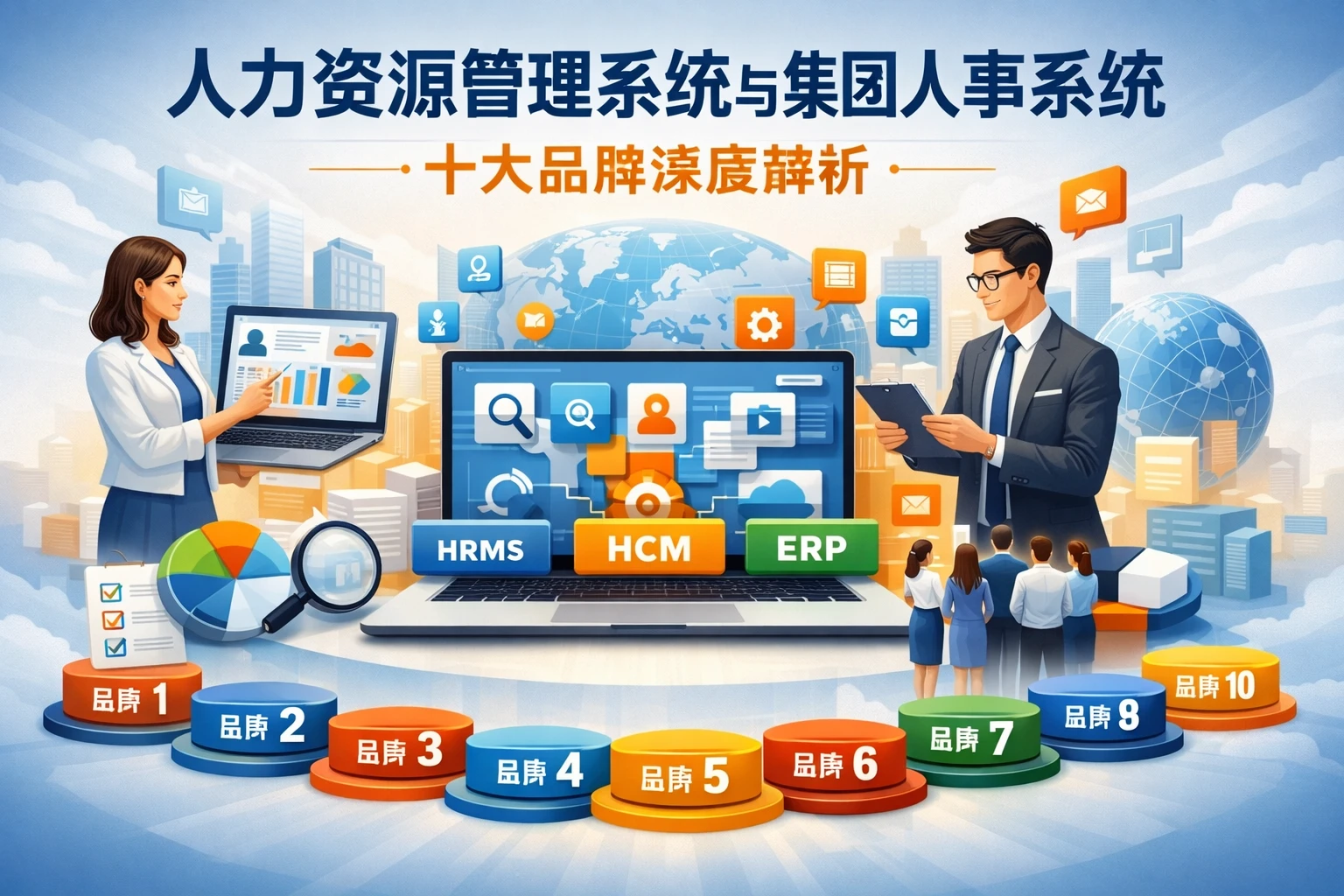 人力资源管理系统与集团人事系统十大品牌深度解析