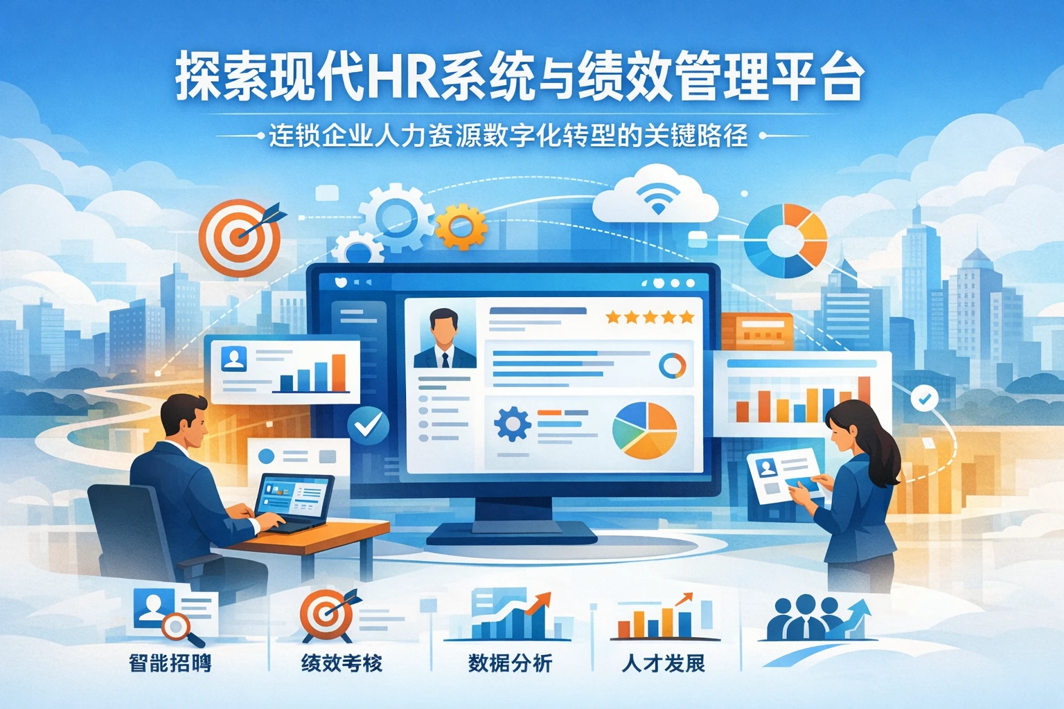 探索现代HR系统与绩效管理平台：连锁企业人力资源数字化转型的关键路径