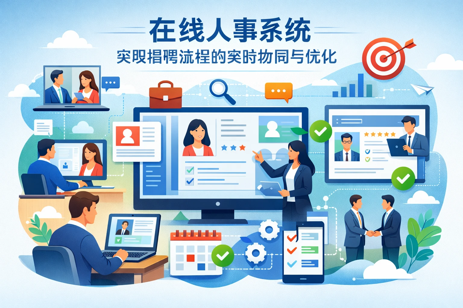 在线人事系统：实现招聘流程的实时协同与优化