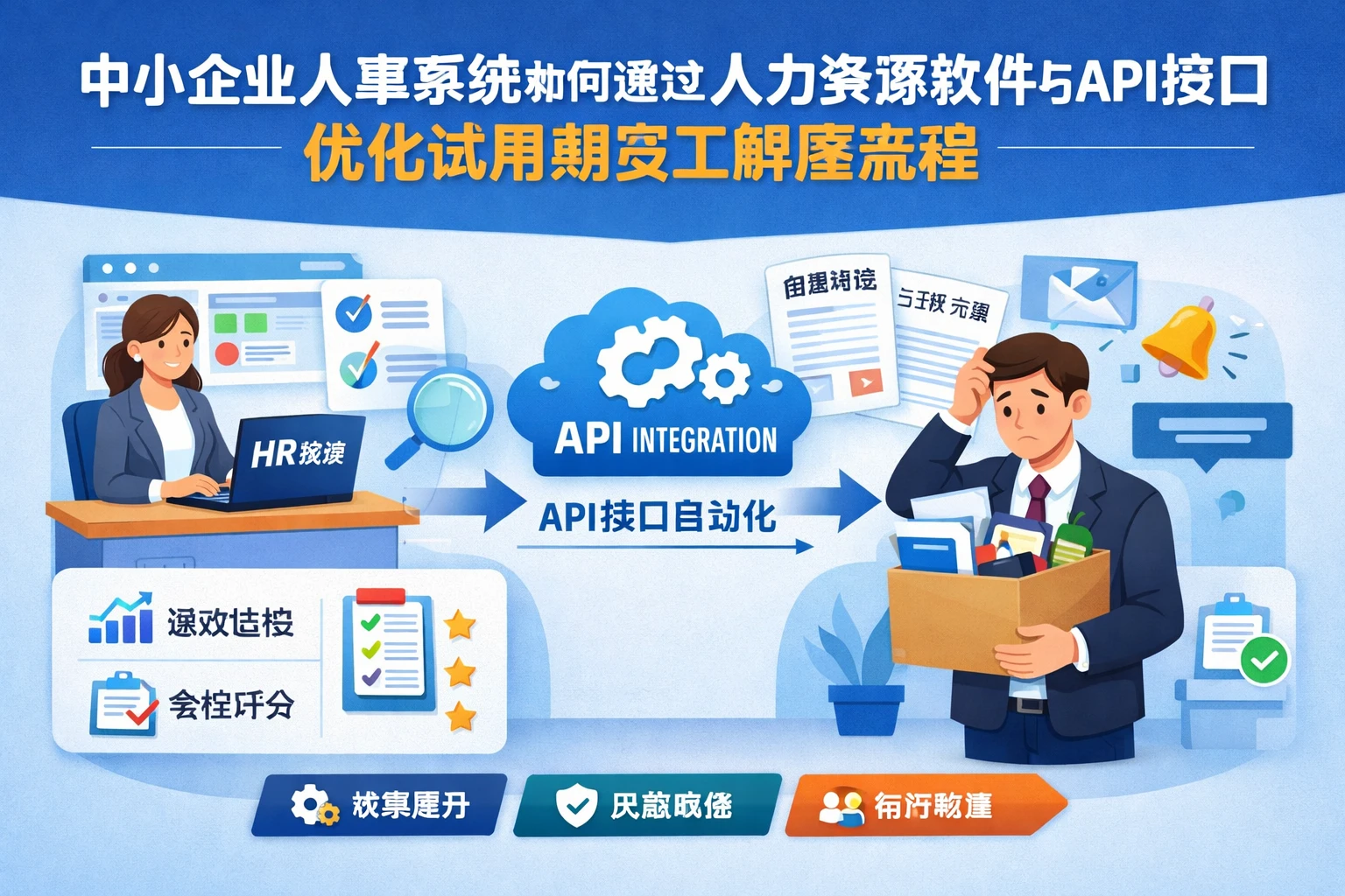 中小企业人事系统如何通过人力资源软件与API接口优化试用期员工解雇流程