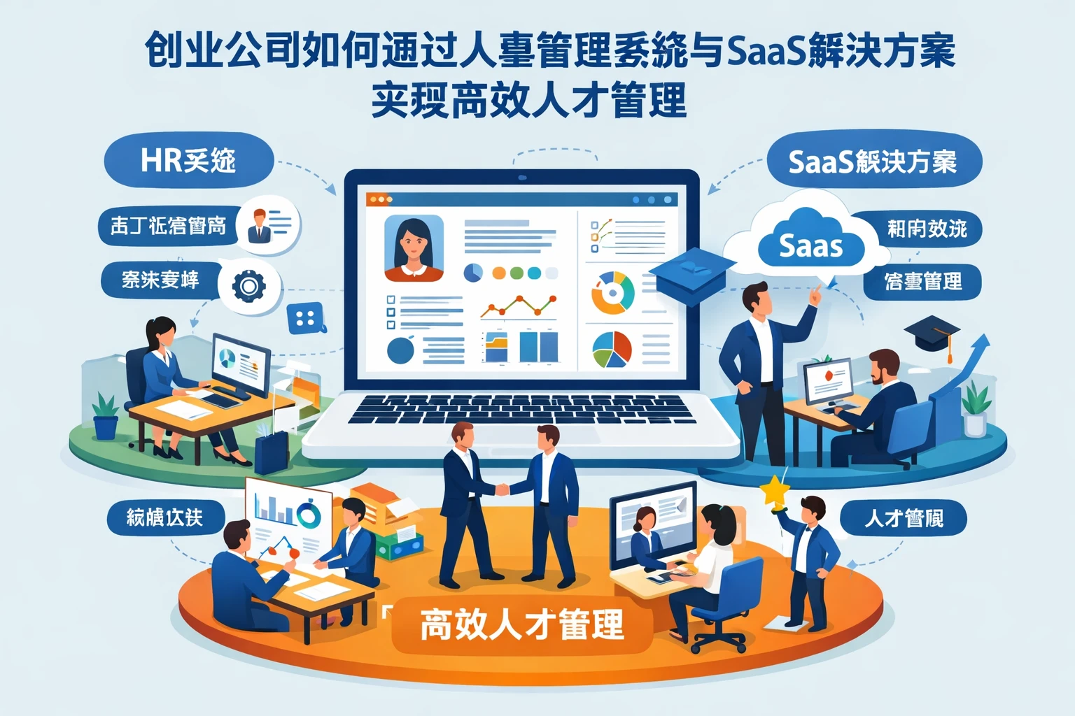 创业公司如何通过人事管理系统与SaaS解决方案实现高效人才管理