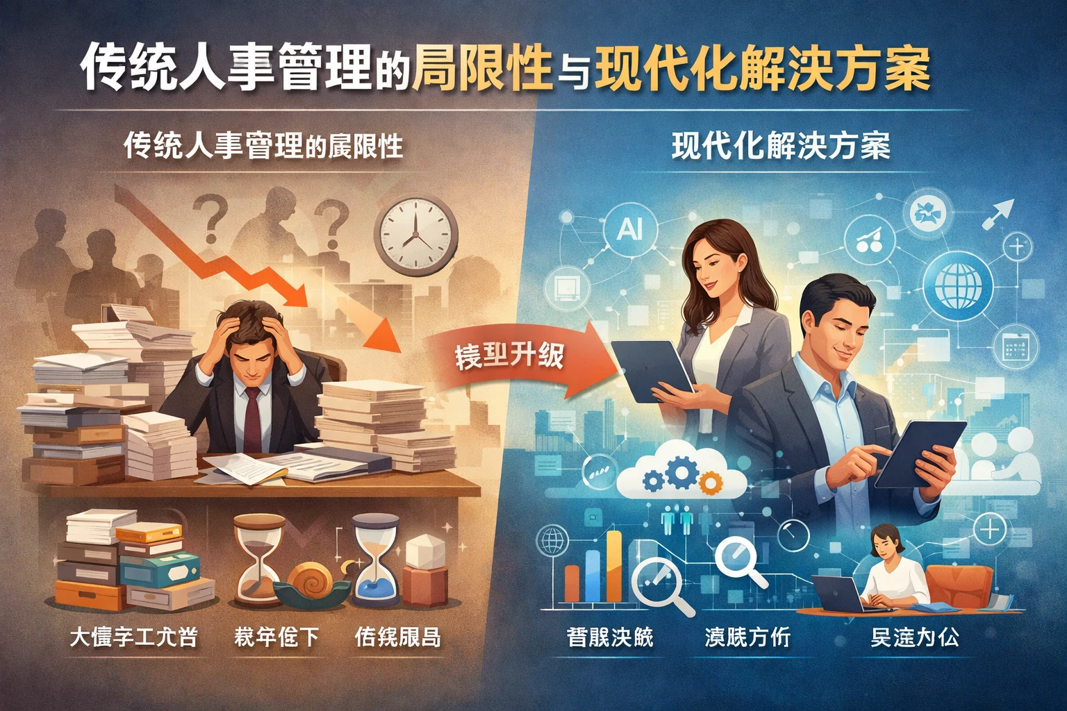 传统人事管理的局限性与现代化解决方案