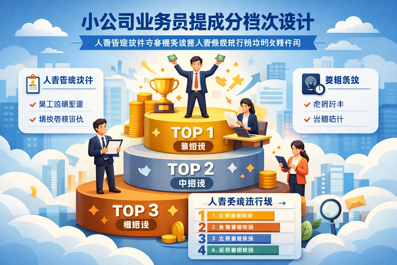 小公司业务员提成分档次设计：人事管理软件与考勤系统在人事系统排行榜中的关键作用