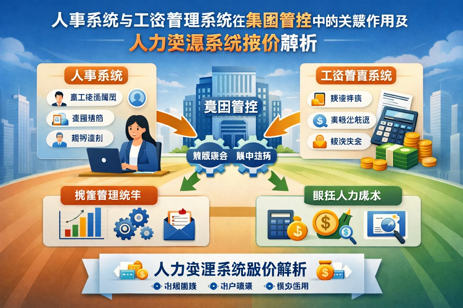 人事系统与工资管理系统在集团管控中的关键作用及人力资源系统报价解析