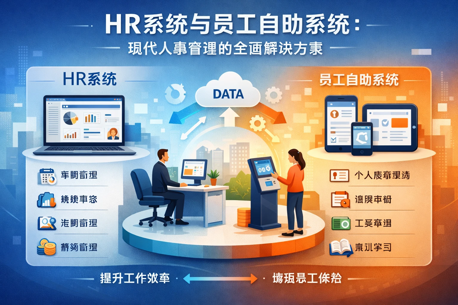 HR系统与员工自助系统：现代人事管理的全面解决方案