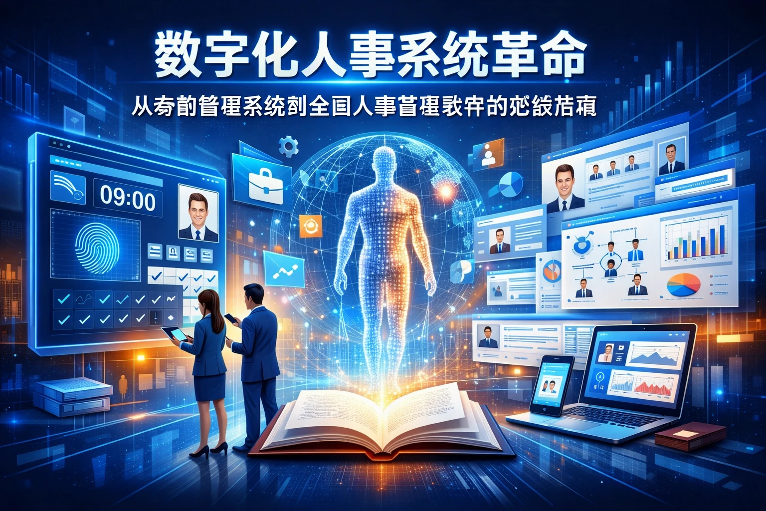数字化人事系统革命：从考勤管理系统到全面人事管理软件的必读指南