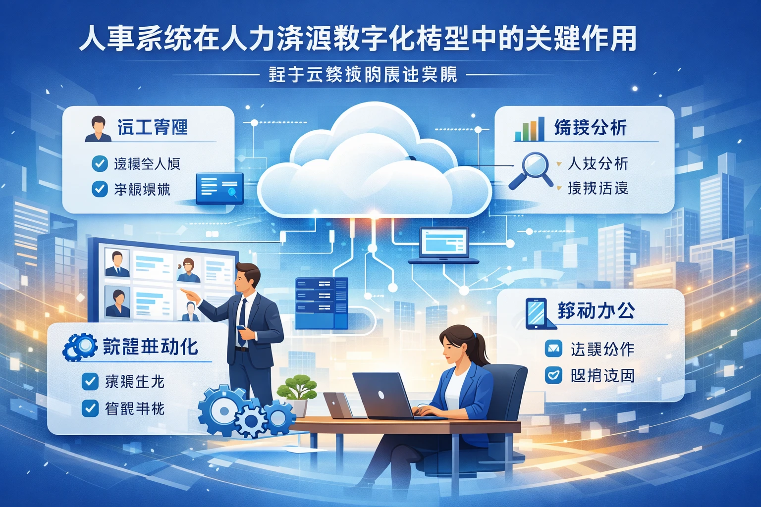 人事系统在人力资源数字化转型中的关键作用：基于云系统的最佳实践