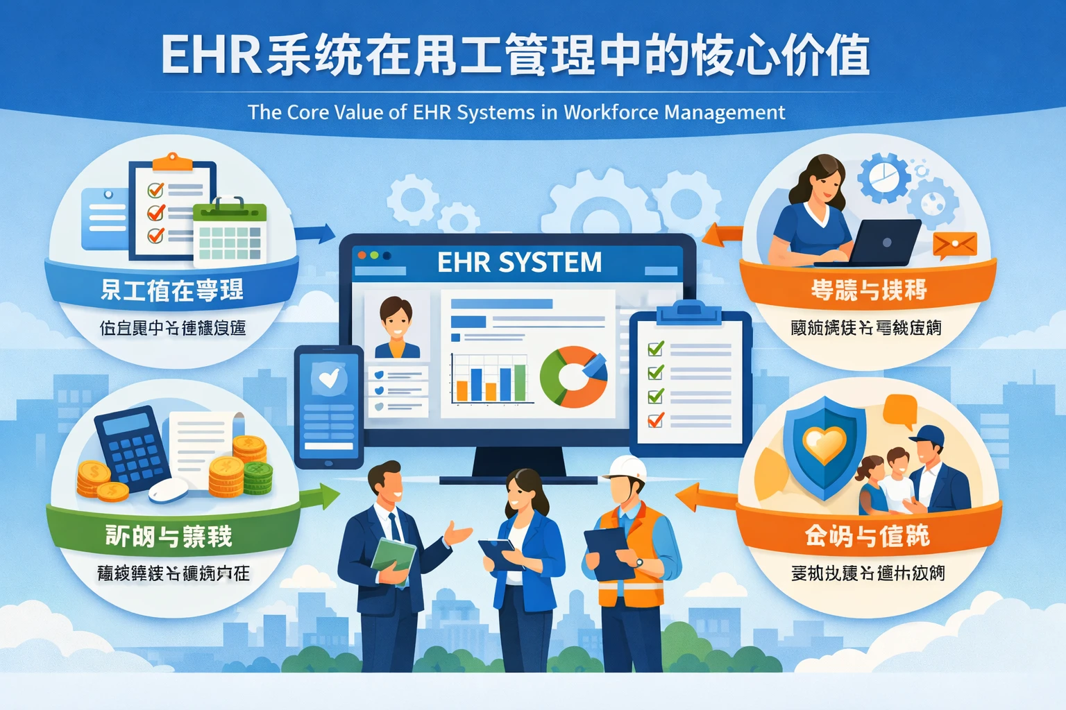 EHR系统在用工管理中的核心价值