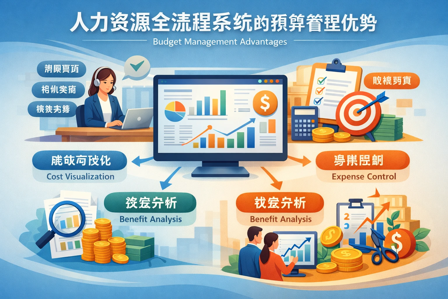 人力资源全流程系统的预算管理优势