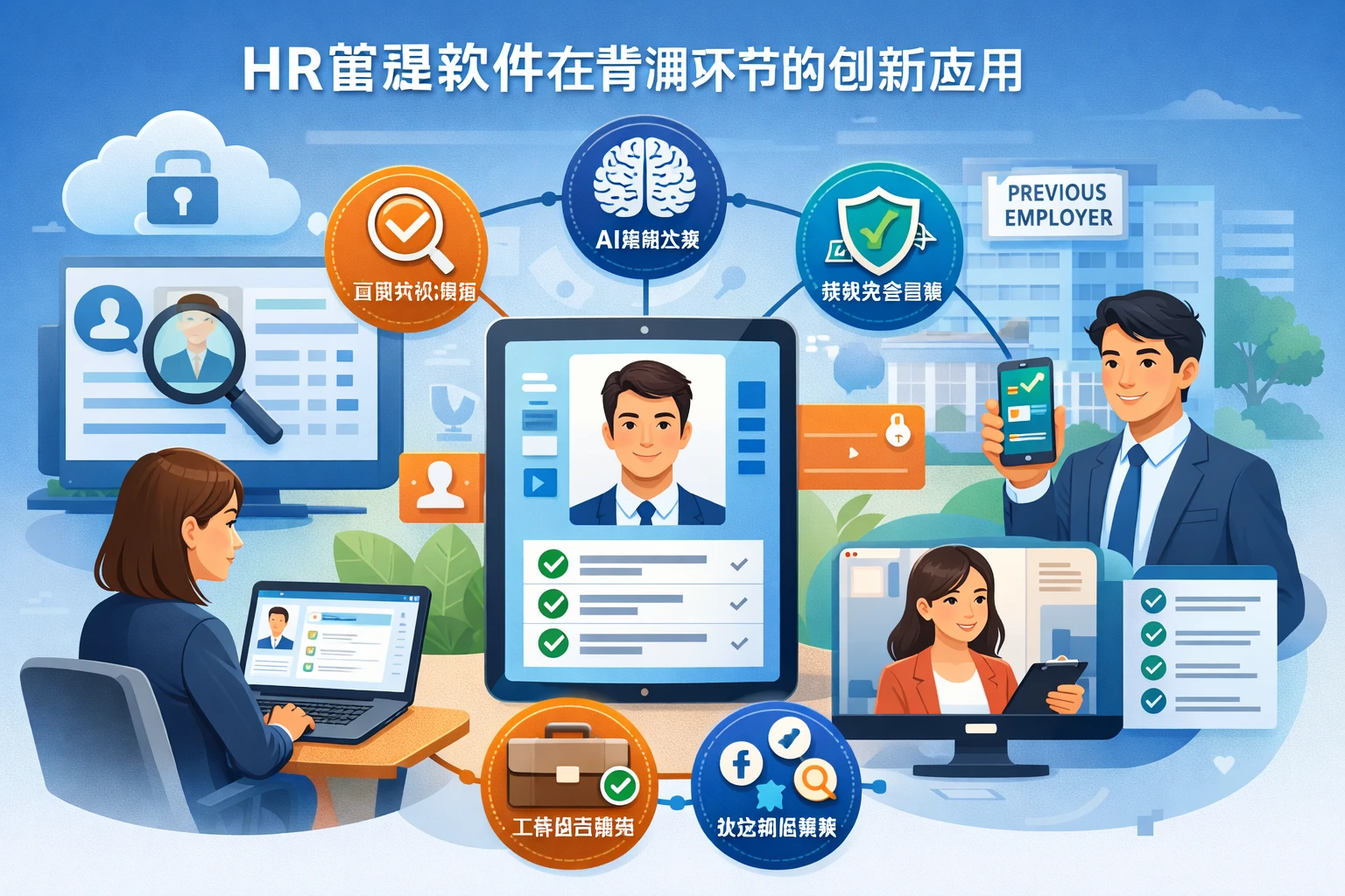 HR管理软件在背调环节的创新应用